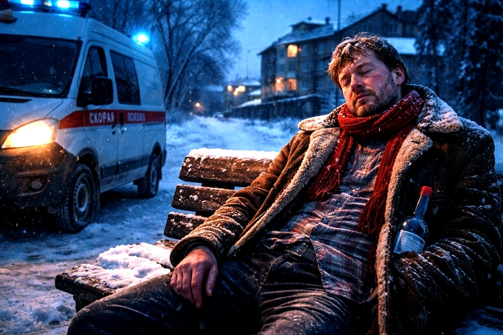 В Якутии оживили человека, который заснул на скамейке в -20 °C и умер. Его разморозили и отпустили домой