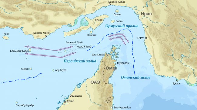Fars: Иран оставит контроль над Ормузским проливом за собой