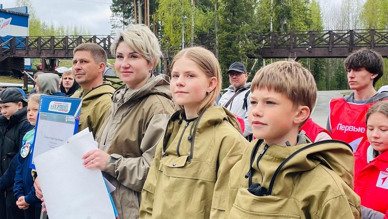 В Нягани прошел муниципальный этап Всероссийской игры «Семейная зарница»