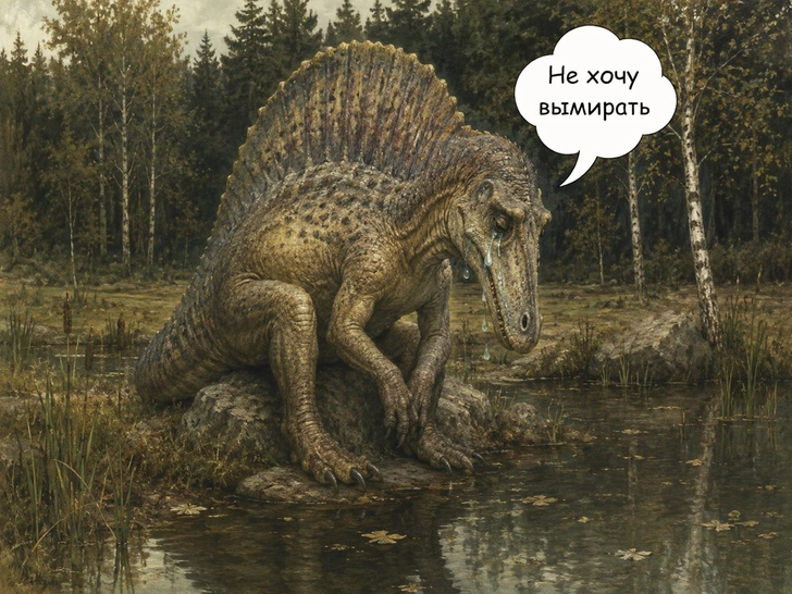 Зачем спинозавры плакали солеными слезами?