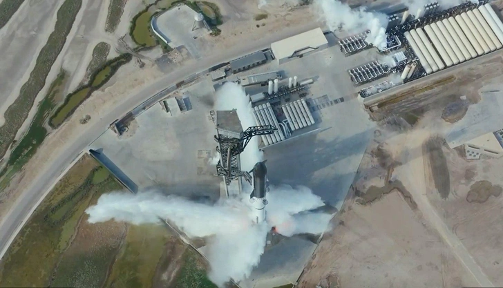 Космический фальстарт: 13-е испытание ракеты-носителя Starship отменили в последнюю секунду (видео)