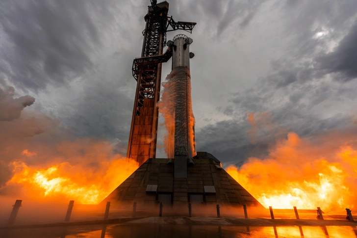 Лишь бы не сглазили: в SpaceX планируют провести 13-е испытание сверхмощной ракеты Starship 16 июля