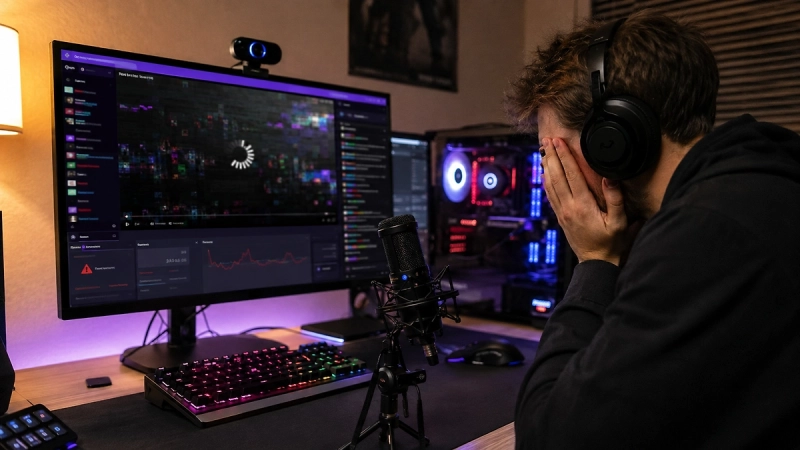 Twitch не работает 13 августа 2026: что со стримами в России