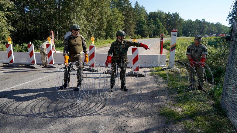 В Литве за €50 млн выкопают рвы у границы с РФ и Белоруссией